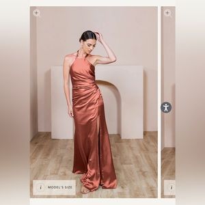 Reverly Dress - Fallon Dress in Satin